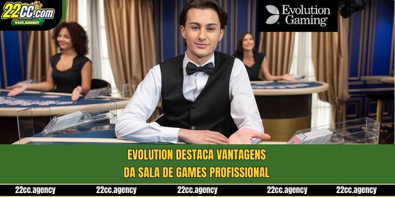 Evolution destaca vantagens da sala de games profissional